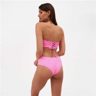 Плавки купальные бразильяны женские MINAKU, размер 44, розовый