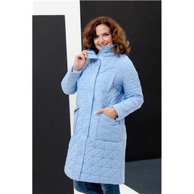 Пальто 28043 (Голубой)