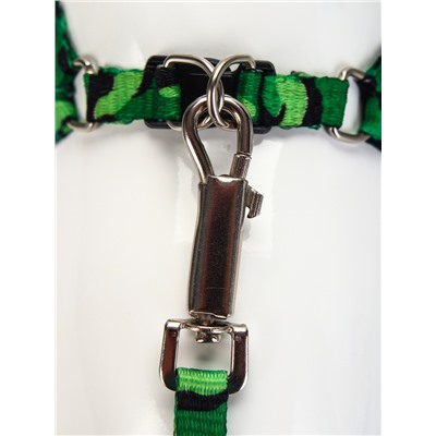 Комплект «Камуфляж», ОШ 16.5-27, ОГ 21-35 см, 120×1 см, капрон, зелёный