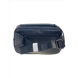 Сумка мужская из натуральной кожи, цвет черный