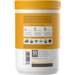 Sports Research, Golden Milk with Turmeric & Ginger, 10.6 oz (300 g)