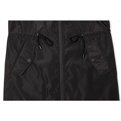 Утепленный плащ-бомбер