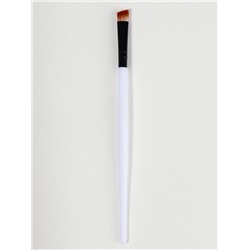 Кисть для макияжа, скошенная, 13.5 (± 1) см, белая