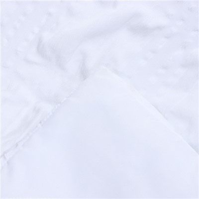 Покрывало 1.5-спальное LoveLife Texture: white, 150×220±5 см, микрофайбер