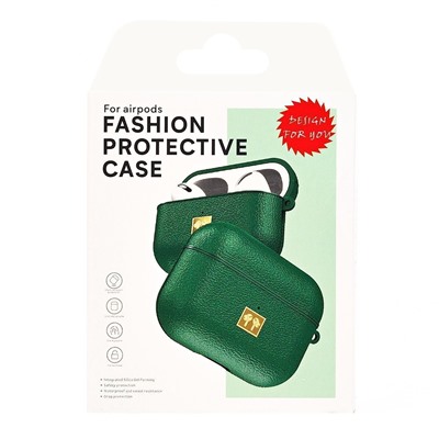 Чехол - PCP08 для кейса "Apple AirPods/AirPods 2" (green) (225792)