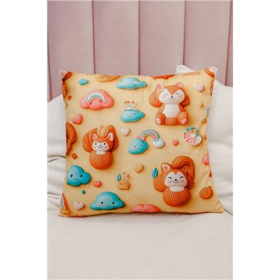 Наволочка декоративная декоративная 1 шт 3D эффект НАТАЛИ, 1209561