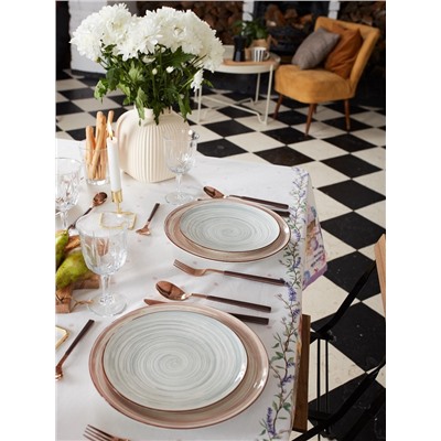 Скатерть Этель «Цыплята и куличи» 110×147 см, 100% хлопок, саржа 190 г/м²