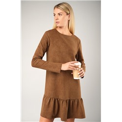 Женское платье - трапеция из футера Happyfox