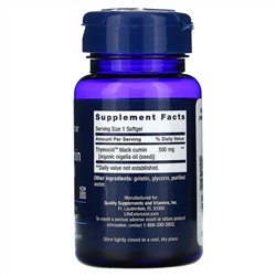 Life Extension, Масло семян черного тмина, 60 жевательных капсул