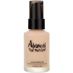Touch in Sol, Advanced Real Moisture, Liquid Foundation, SPF 30 PA++, #21 Nude Beige, 1.01 fl oz (30 ml)