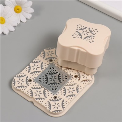 Дырокол фигурный рисунок 3.8×3.8 см «Узор колос», 6.1×6.1×4.1 см