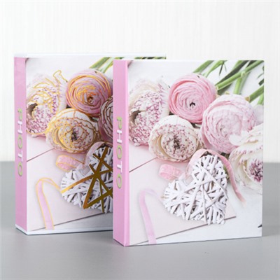 Фотоальбом 40 фото 10х15 / 9399 /уп 72/ (персиковый)