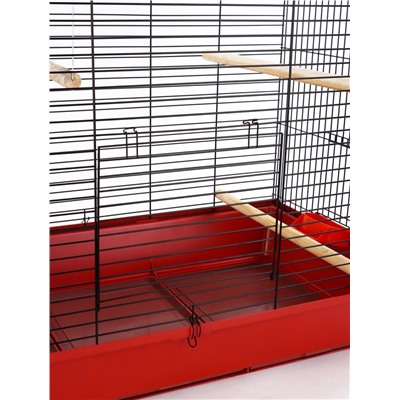 Клетка для птиц, «Рикки max 3», 79×44×65 см, цвет МИКС