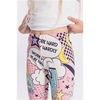 Лосины с лайкрой М21558мк