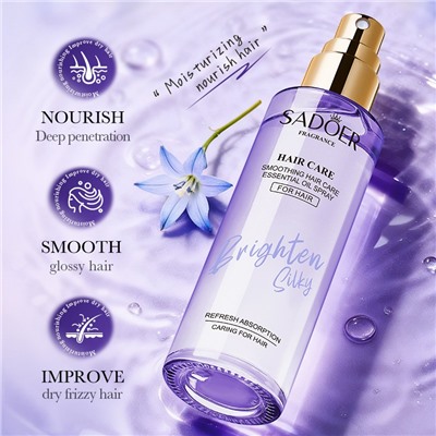 Спрей для блеска волос с комплексом масел Sadoer Fragrance, 75 мл.