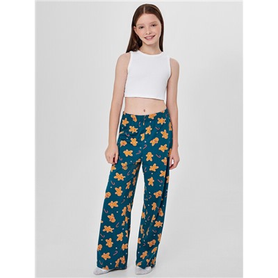 БРЮКИ ДЛЯ ДЕВОЧЕК ДОМАШНИЕ 587001