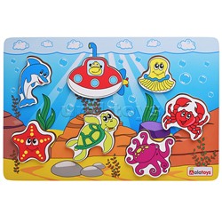 Пазлы деревянные "Океан"