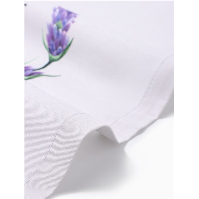Дорожка на стол Этель Lavender 40×146 см, 100% хлопок, саржа 190 г/м²
