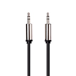 Кабель AUX (папа-папа) Activ Clean Line (повр. уп)  170см   (black)