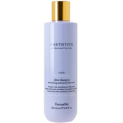 Farmavita Amethyste BLONDE Фиолетовый шампунь с нейтрализацией жёлтого оттенка 250 мл