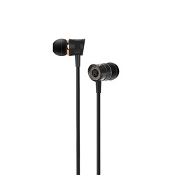 Проводные наушники с микрофоном внутриканальные Hoco M37 Pleasant sound universal Jack 3,5  (black)
