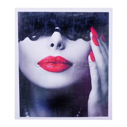Мозаика "Красные губы" 50*65см