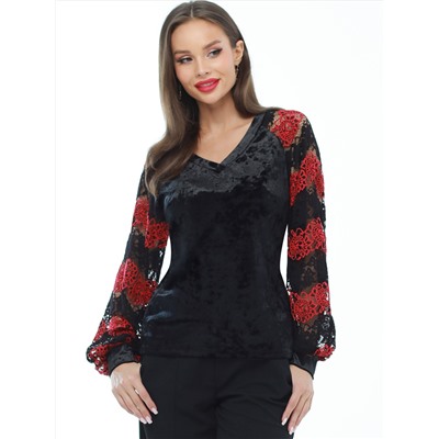 Блузка Александрин, блэк