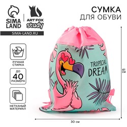 Мешок для обуви, Tropical dream, (нетканый материал) 41×30 см