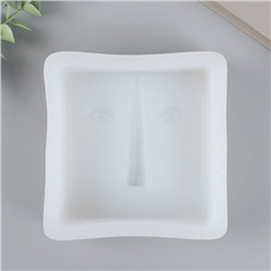 Молд силиконовый «Абстракция - квадратное лицо» 10.4×10.4×3.7 см