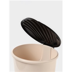 Ведро для мусора, 10 л, с педалью, МИКС