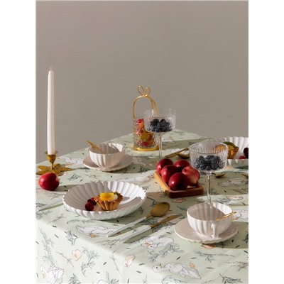 Скатерть Доляна Divine day 146×110 см, рогожка 164 г/м², 100% хлопок