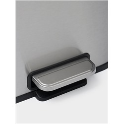 Ведро мусорное с педалью Stölz, 5 л, нержавеющая сталь, хром матовый