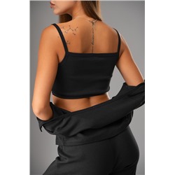 Женская пижама - тройка из ажурного хлопка Happyfox