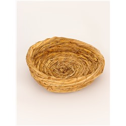 Гнездо для птиц плетёное из соломы, 20.5×4 см