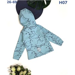 Ветровка H07 голубой