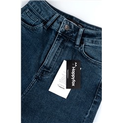 Женские джинсы скинни с высокой посадкой Happyfox