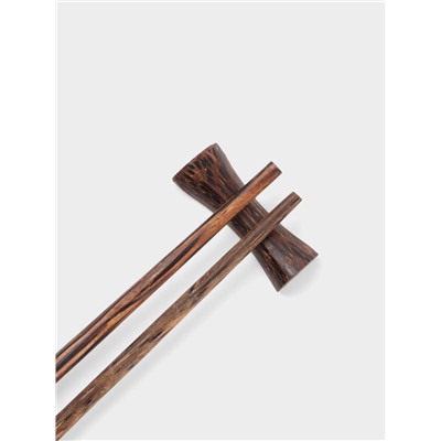 Палочки китайские «Сиреневый цветок», 5 пар, 23×8×2 см, кокос