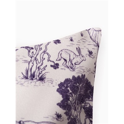 Набор наволочек декоративных «Этель» Nature, 4 шт., 40×40 см, велюр