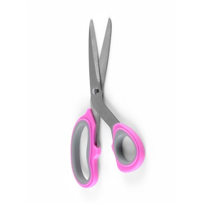 Ножницы портновские, скошенное лезвие, 8", 21 см, МИКС