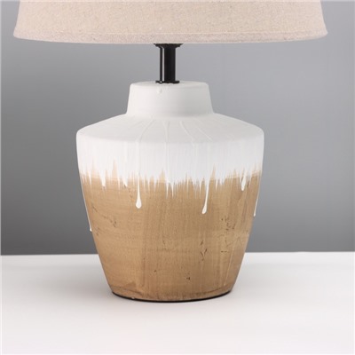 Лампа настольная «Клауд» 1×40 Вт Е27 латте 25×25×38.5 см