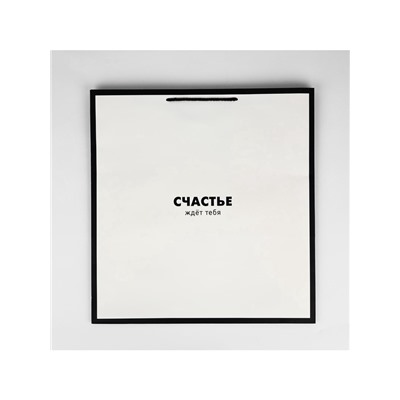 Пакет для цветов «Счастье», 42×44×32 см