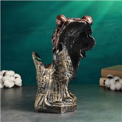 Подставка для бутылки «Медведь», гипс