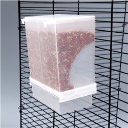 Автокормушка для птиц Пижон 8.5×8×15.4 см, белая 7