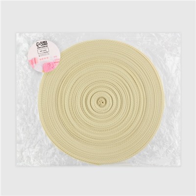 Стропа ременная, 40 мм, 50±1 м, плотность 15.5 г/м, бежевая №22