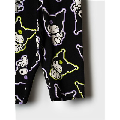 Брюки трикотажные для девочек (легинсы укороченные), 2 пары в комплекте