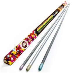 Бенгальские огни цветные "Светофор" 650мм (Челябинск) - красный, желтый, зеленый (упаковка 3 шт.)