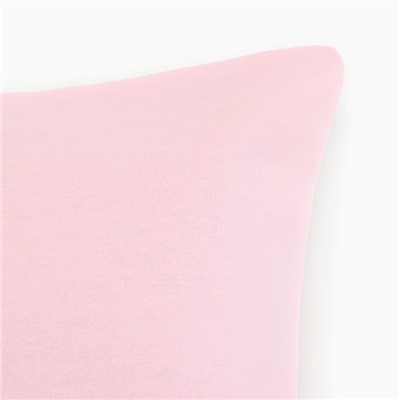 Комплект наволочек «Этель», 50×70 см, 2 шт., розовый, бязь, хлопок 100%