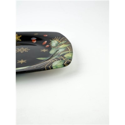 Тарелка плоская новогодняя «Зимние истории», 20×20 см