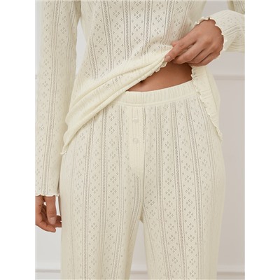 Omsa Пижама OmD 0244D POINTELLE Пижама жен. (Лонгслив+Брюки широкие с гульфиком), СО