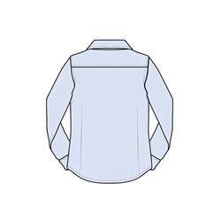 Сорочка текстильная для мальчиков (slim fit)